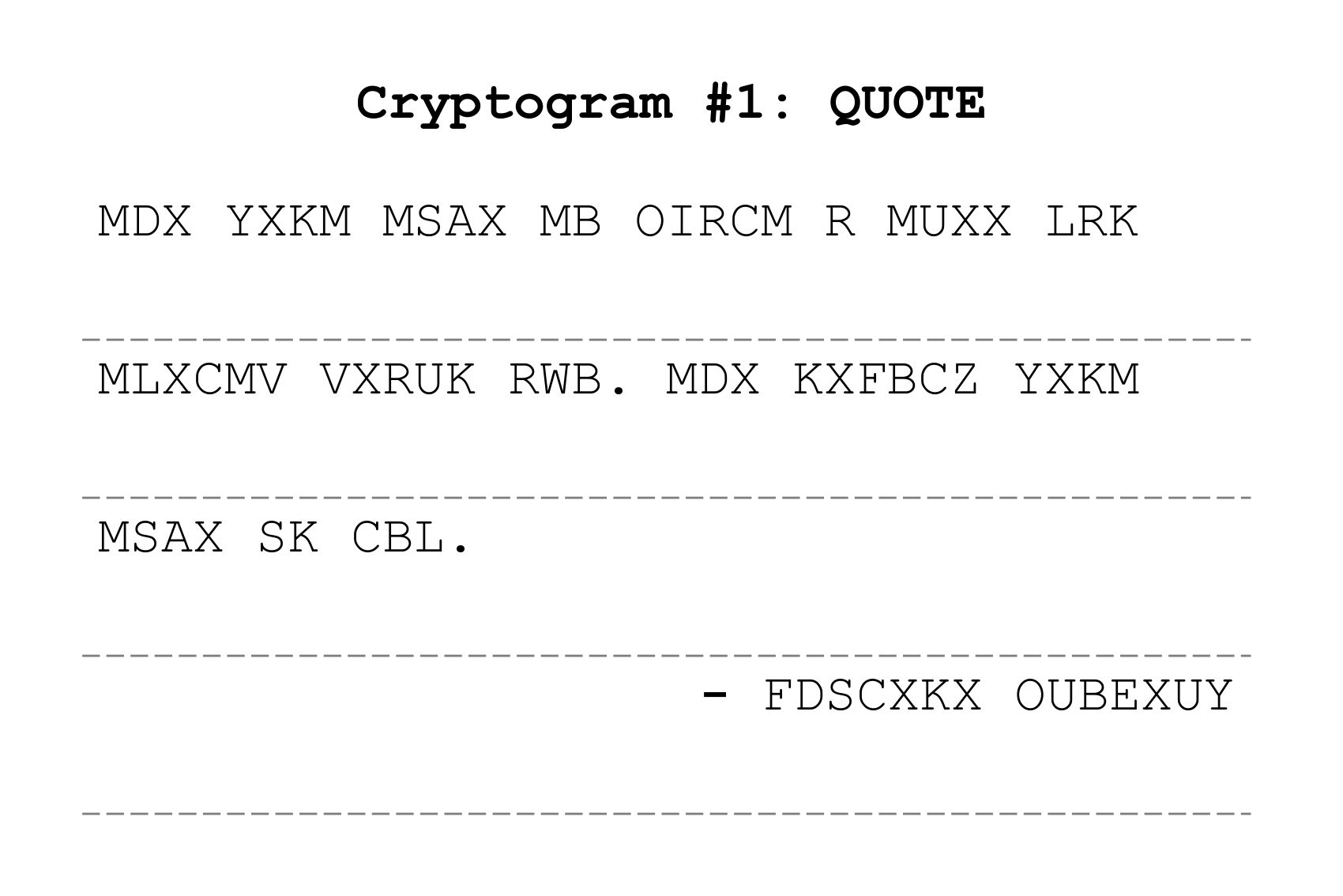 crypto razzle puzzles