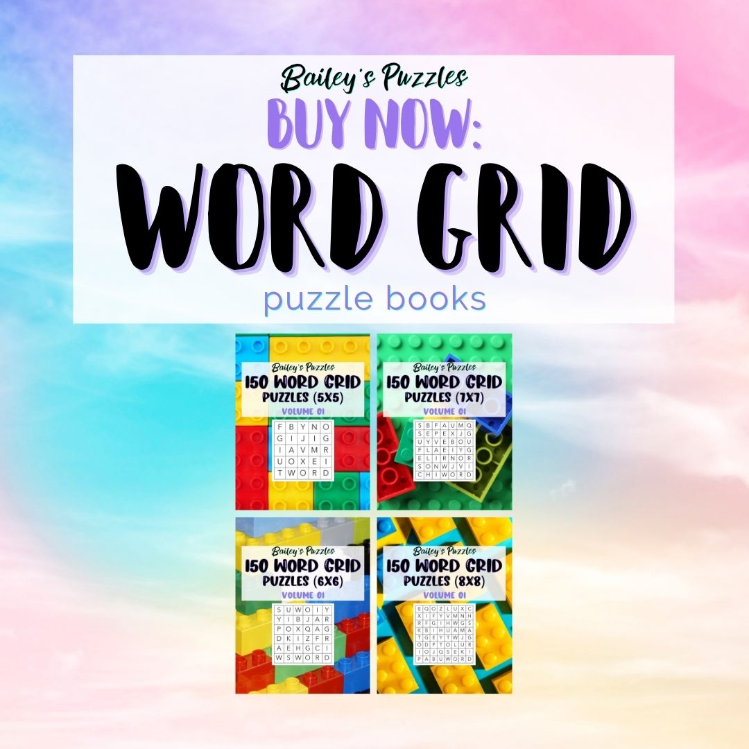 Buy Now: Boggle Word Grid Puzzle Books