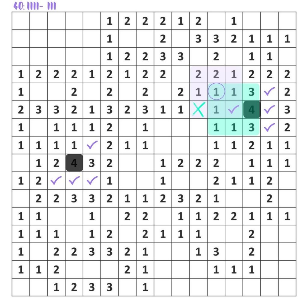 Mine Finder Example 3 - check around