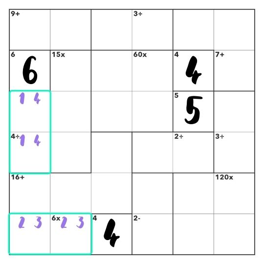 How to Play Calcudoku Bailey's Puzzles