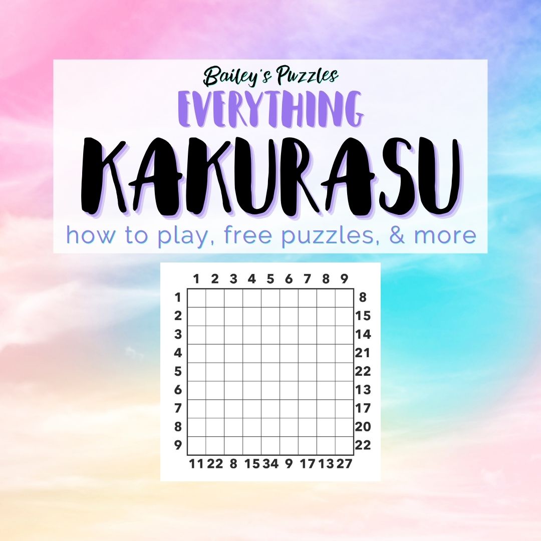 Everything KAKURASU (how to play, free puzzles, & more)