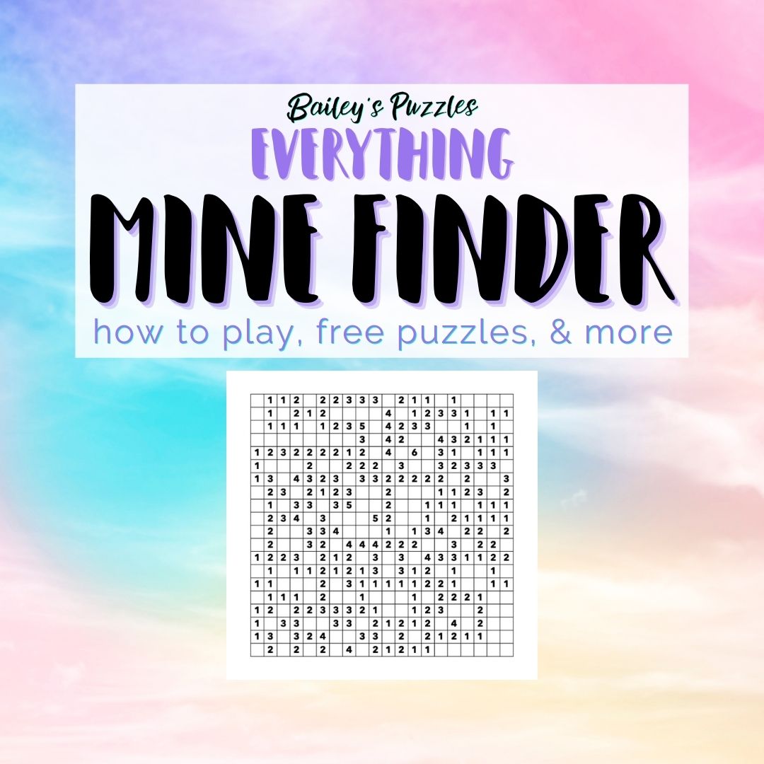 Everything MINE FINDER (how to play, free puzzles, & more)