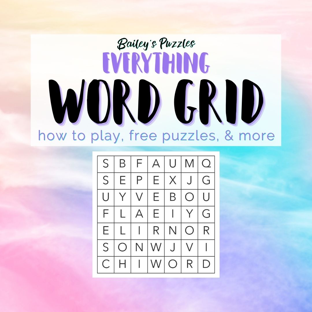 Everything WORD GRID (how to play, free puzzles, & more)