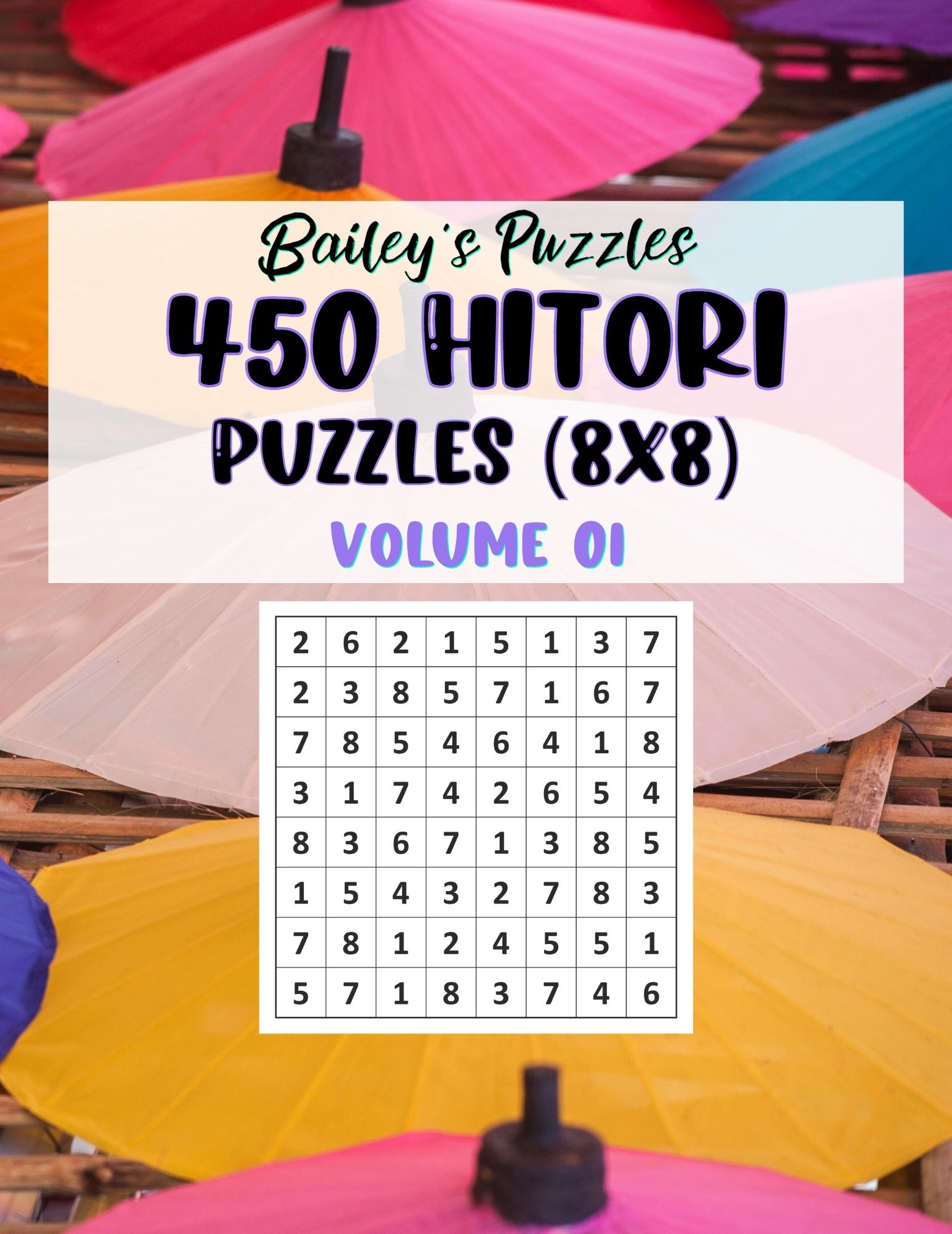 Buy Now: 450 Hitori Puzzles 8x8