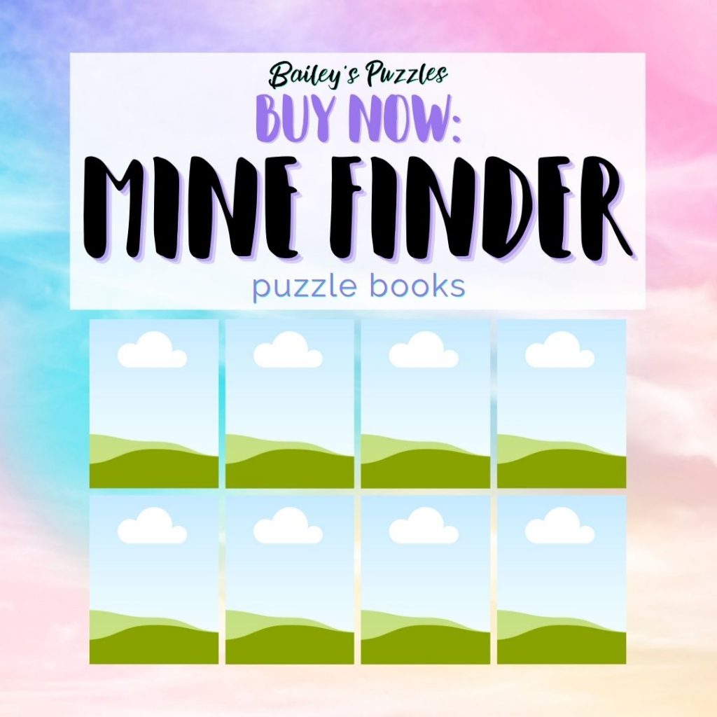Buy Now: Mine Finder Puzzle Books