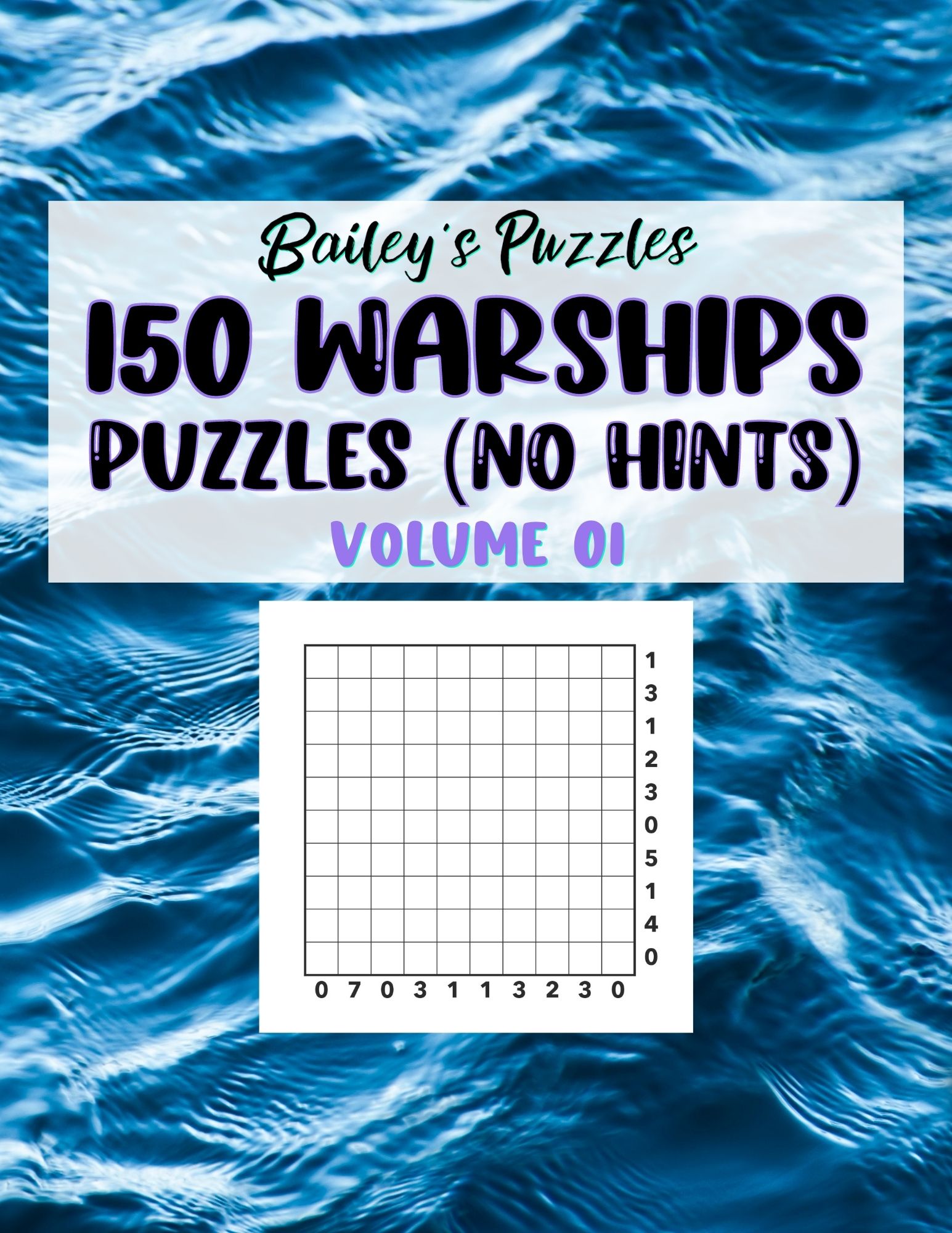 Front Cover - 150 Warships Puzzles (no hints)