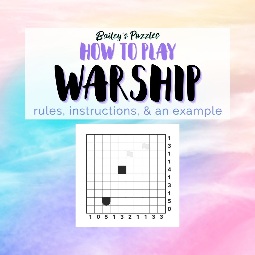 How to play Warship: rules, instructions, and an example